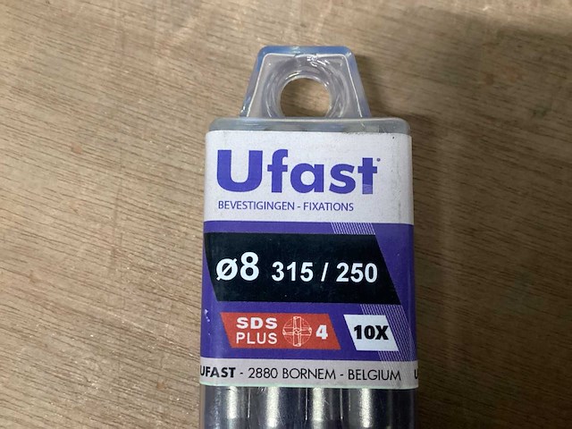 Ufast mixkavel betonboren 8 en 10 mm (40x) - afbeelding 2 van  5