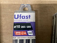 Ufast mixkavel betonboren 8 en 10 mm (40x) - afbeelding 3 van  5