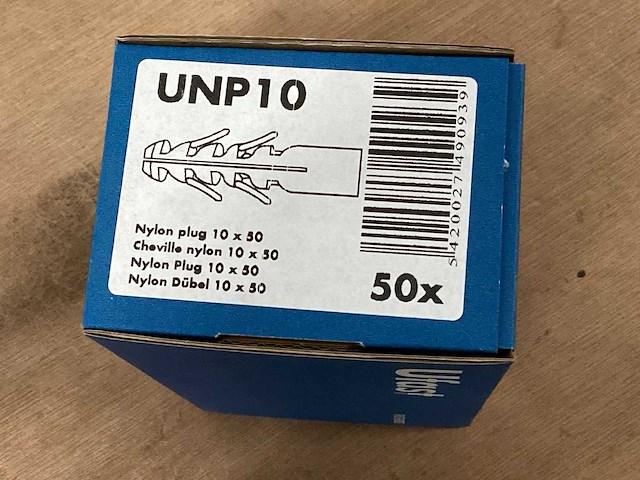 Ufast unp10 nylon plug 10 x 50 (2000x) - afbeelding 3 van  3