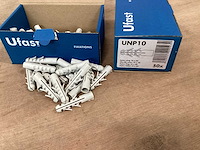 Ufast unp10 nylon plug 10 x 50 (2000x) - afbeelding 1 van  3