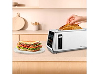 Ufesa one touch duo plus, digitale broodrooster 1400w - afbeelding 5 van  9