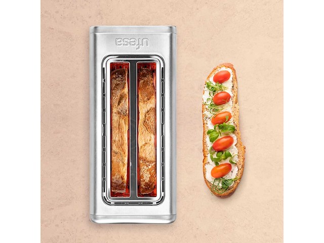 Ufesa one touch duo plus, digitale broodrooster 1400w - afbeelding 7 van  9