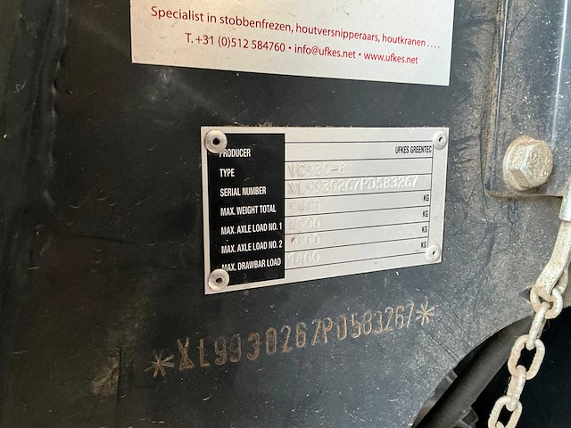 Ufkes greentec 930 hakselaar 2023 - afbeelding 8 van  19