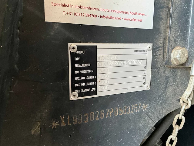 Ufkes greentec 930 hakselaar 2023 - afbeelding 10 van  19