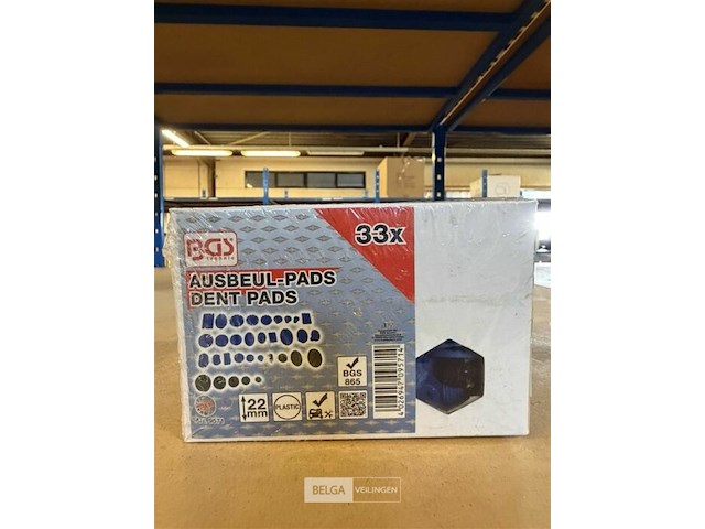 Uitdeukpads bgs - afbeelding 1 van  1