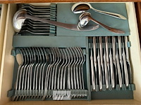 Uitgebreid vintage bestekset - afbeelding 3 van  3