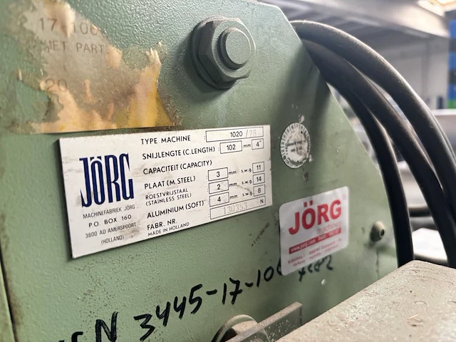 Uithoekschaar jorg type 1028 - afbeelding 5 van  6