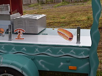 Uitklapbare foodtruck op aanhangwagen ca. 215x110cm, b 116 cm , bakplaat en bain- marie inbegrepen - afbeelding 10 van  15