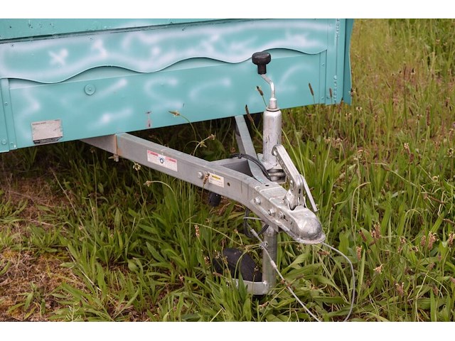 Uitklapbare foodtruck op aanhangwagen ca. 215x110cm, b 116 cm , bakplaat en bain- marie inbegrepen - afbeelding 15 van  15