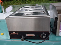 Uitklapbare foodtruck op aanhangwagen ca. 215x110cm, b 116 cm , bakplaat en bain- marie inbegrepen - afbeelding 4 van  15