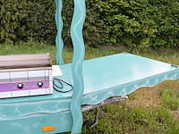 Uitklapbare foodtruck op aanhangwagen ca. 215x110cm, b 116 cm , bakplaat en bain- marie inbegrepen - afbeelding 5 van  15