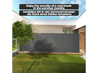 Uitschuifbaar buitenscherm - 500x180cm - afbeelding 5 van  10