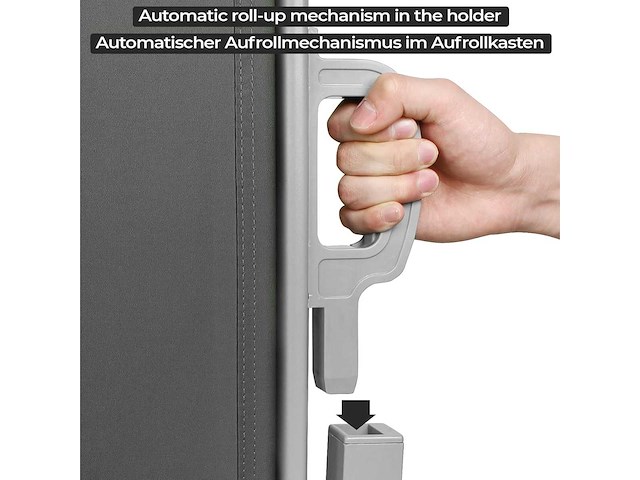 Uitschuifbaar buitenscherm - 500x180cm - afbeelding 6 van  10