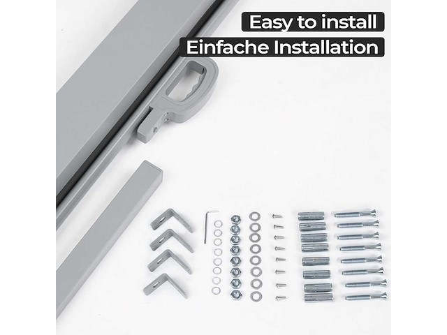 Uitschuifbaar buitenscherm - 500x180cm - afbeelding 7 van  10