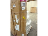 Uitschuifbare aluminium kamerdeler 160 x 300 cm grijs - afbeelding 3 van  11