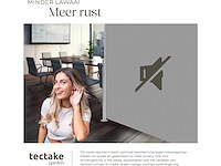 Uitschuifbare aluminium kamerdeler 160 x 300 cm grijs - afbeelding 11 van  11