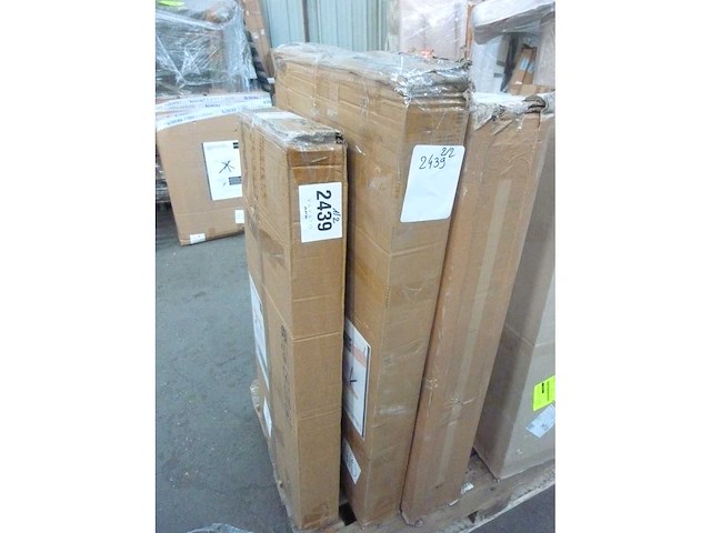 Uitschuifbare eettafel - dun hout en zwart blad 110-200 cm - afbeelding 8 van  8