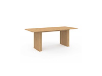 Uitschuifbare eettafel - latteneffect - afbeelding 4 van  10