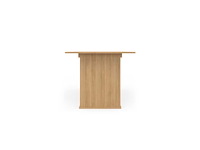 Uitschuifbare eettafel - latteneffect - afbeelding 8 van  10