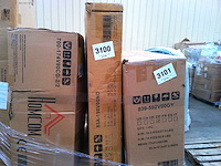 Uitschuifbare eettafel 120/160 x 75 cm keukentafel voor 6-8 personen - afbeelding 10 van  10