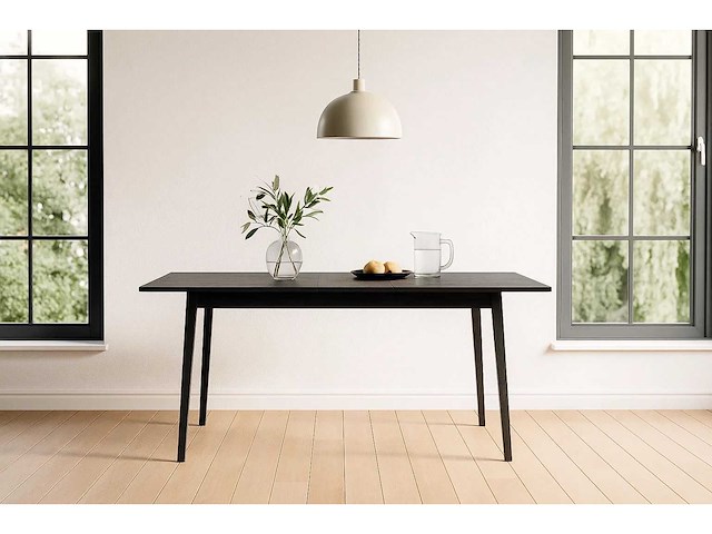 Uitschuifbare eettafel: 160cm + 40cm - afbeelding 5 van  9