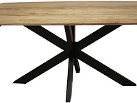 Uitschuifbare eettafel despodov | 275 x 90 x 77 cm | massief acaciahout - afbeelding 6 van  7