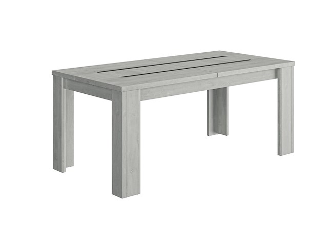 Uitschuifbare eettafel lanthe - laguna eik - afbeelding 2 van  5