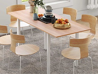 Uitschuifbare eettafel - afbeelding 1 van  5