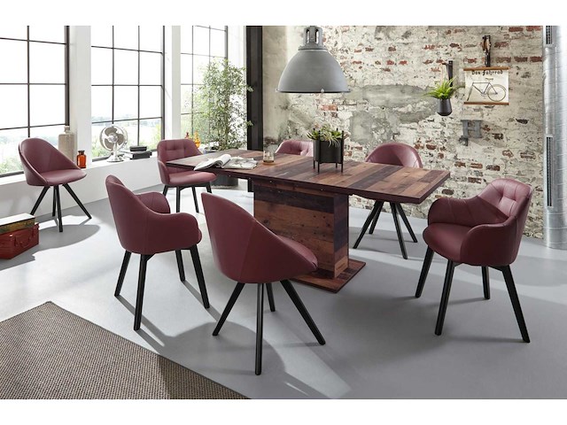 Uitschuifbare eettafel - afbeelding 5 van  8