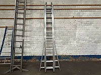 Uitschuifbare ladder