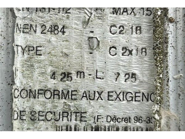 Uitschuifbare ladder - afbeelding 6 van  7