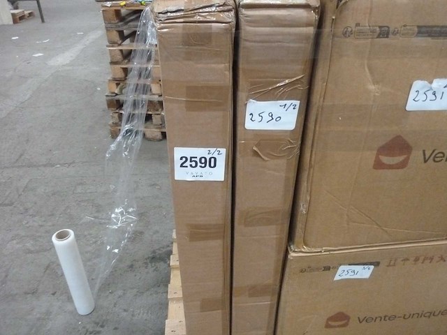 Uitschuifbare ronde eettafelhout en zwart ø110-200cm - afbeelding 10 van  10