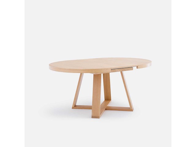 Uitschuifbare ronde tafel - tot 10 borddekkingen - afbeelding 6 van  9