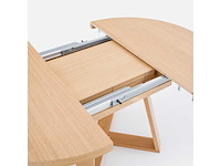 Uitschuifbare ronde tafel - tot 10 borddekkingen - afbeelding 8 van  9