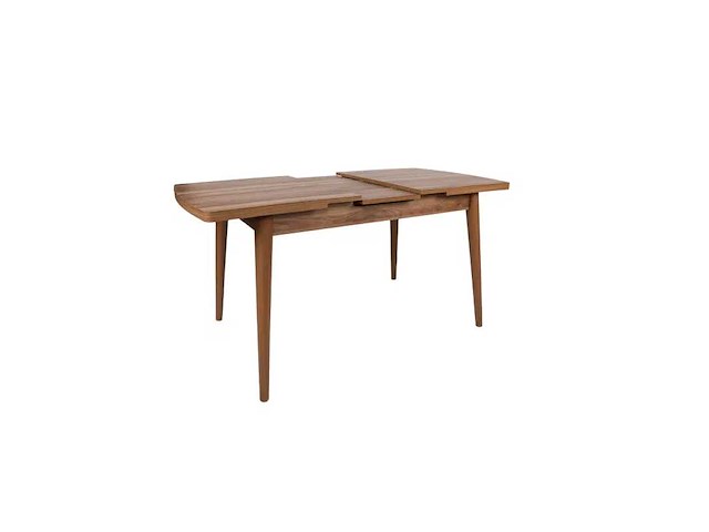 Uitschuifbare tafel - walnoot-effect - afbeelding 8 van  10