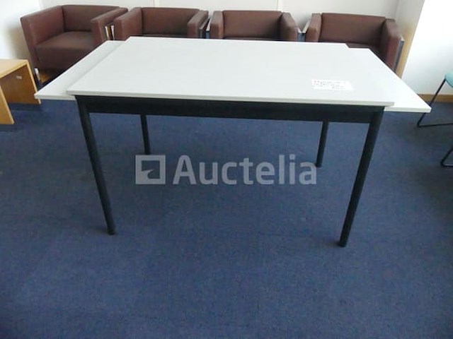 Uitschuifbare tafel + 6 stoelen - afbeelding 1 van  6