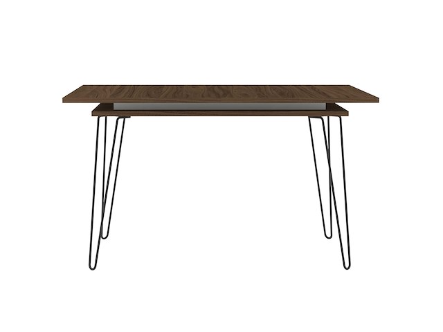 Uitschuifbare tafel jiro 134/174 - walnoot - afbeelding 3 van  9