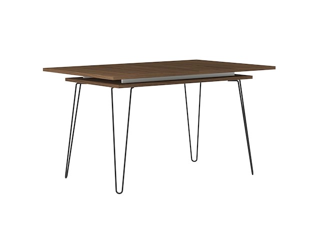 Uitschuifbare tafel jiro 134/174 - walnoot - afbeelding 4 van  9