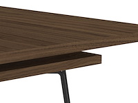 Uitschuifbare tafel jiro 134/174 - walnoot - afbeelding 5 van  9