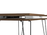 Uitschuifbare tafel jiro 134/174 - walnoot - afbeelding 6 van  9