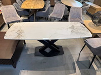 Uitschuifbare tafel keramiek - afbeelding 1 van  3