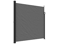 Uitschuifbare zijluifel antraciet 200x500 cm - afbeelding 2 van  9