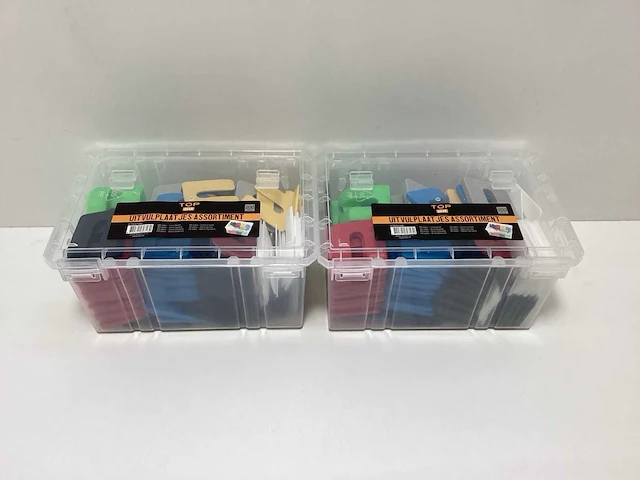 Uitvulplaatjes assortiment 400 stuks - afbeelding 1 van  3