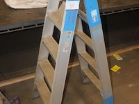 Uitzetladder, 4 treden - afbeelding 1 van  1