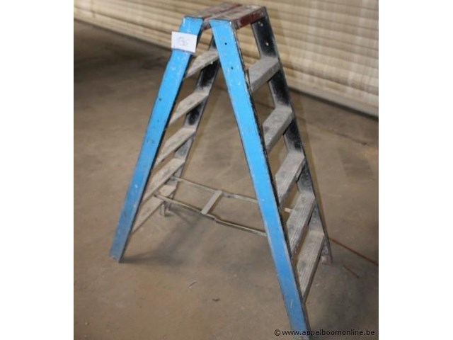 Uitzetladder, 5 treden - afbeelding 1 van  1