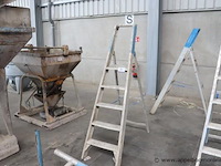 Uitzetladder, solide - afbeelding 1 van  2