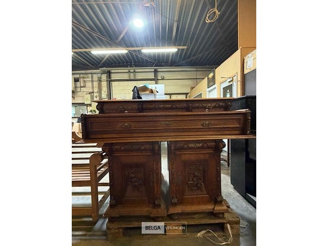 Uitzonderlijk antieke bureau - afbeelding 5 van  11