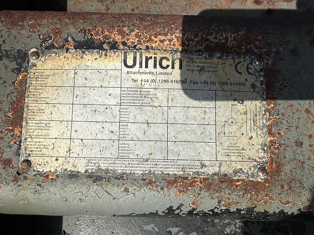 Ulrich - 2012 - cummins 144 - voorzetapparatuur - hoogkipbak - afbeelding 5 van  13