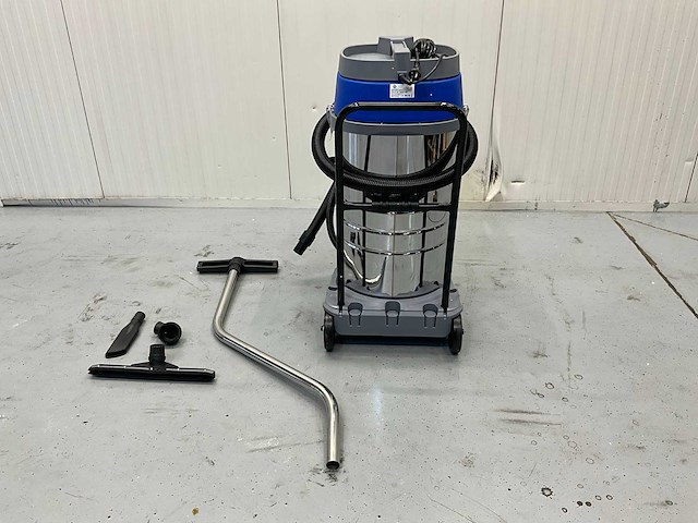 Ultra force equipemt 100l - 3600w industriële stofzuiger nat/droog - 3 motoren a 1200w per motor aan te zetten - afbeelding 14 van  18