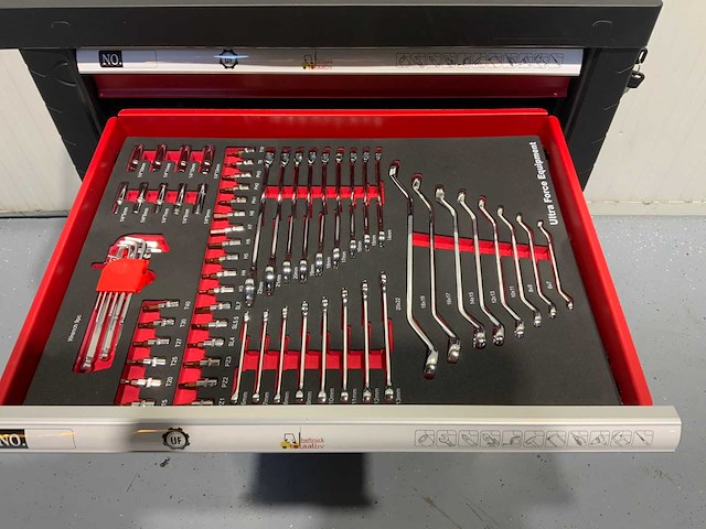 Ultra force equipment - gereedschapswagen 7 laden met gereedschap - afbeelding 25 van  26